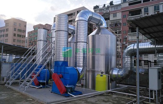 電容行業廢氣處理工程